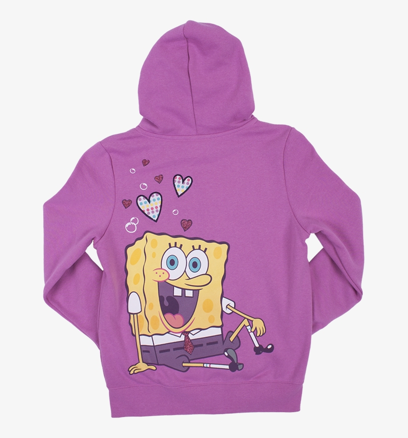 Spongebob Squarepants Girls Best Buddies Zip Hoodie - Spongebob Taco Kit, transparent png