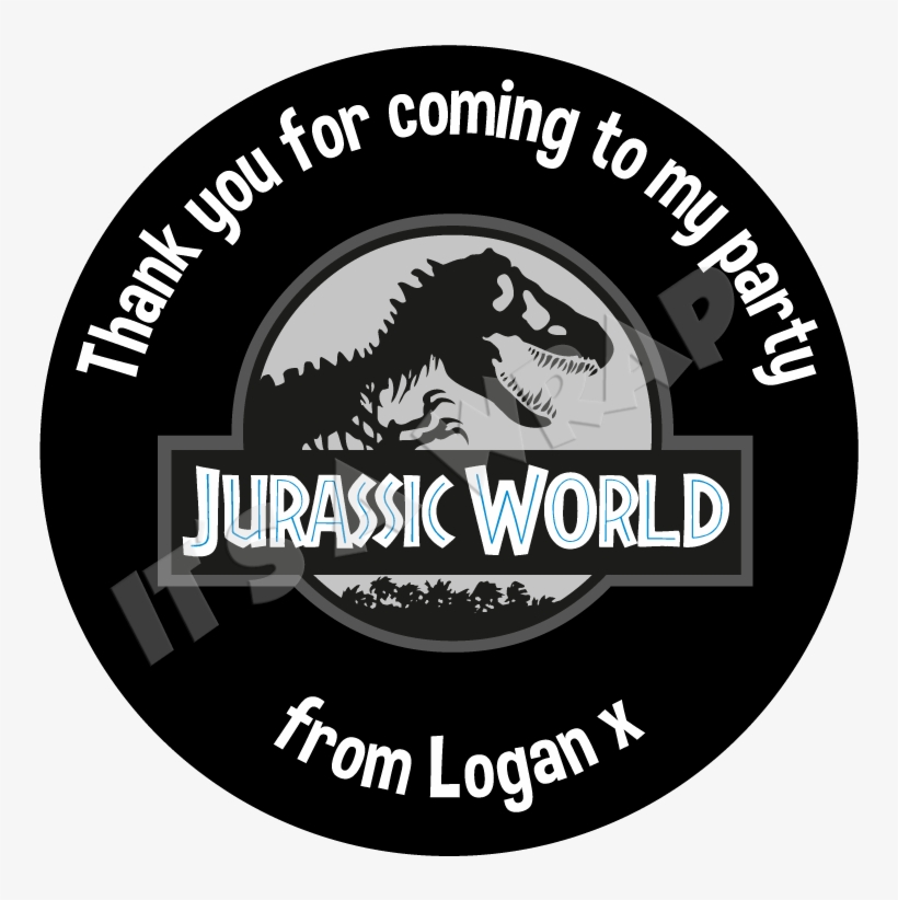 Jurassic World Sweet Cone Stickers - Jurassic Park, transparent png