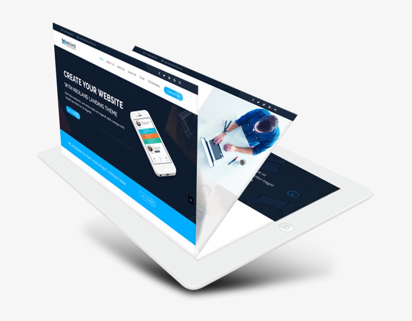 Wizard Infotech Is Professional In The World Of Design, - Tablet Computer, transparent png