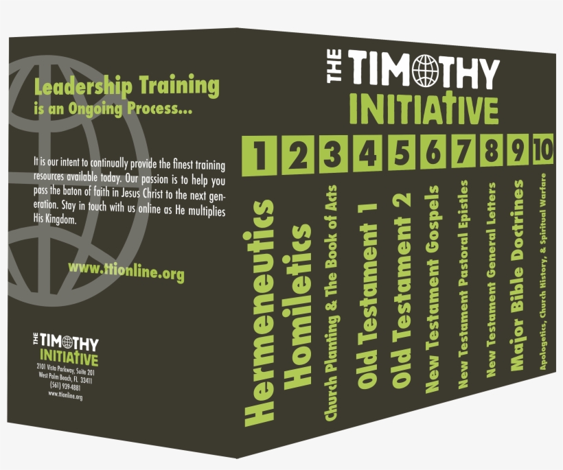Ten Book Set - Timothy Initiative, transparent png