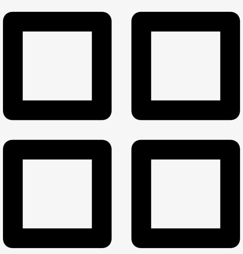 Png File Svg - Four Squares Png Icon, transparent png