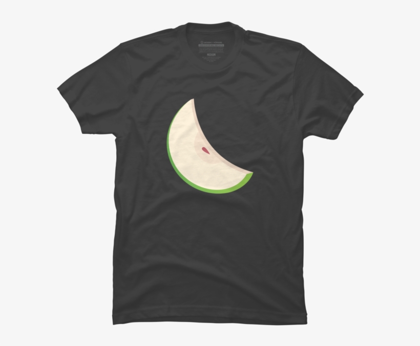 Apple Slice Icon Apparel - Dog Dabbing T Shirt, transparent png