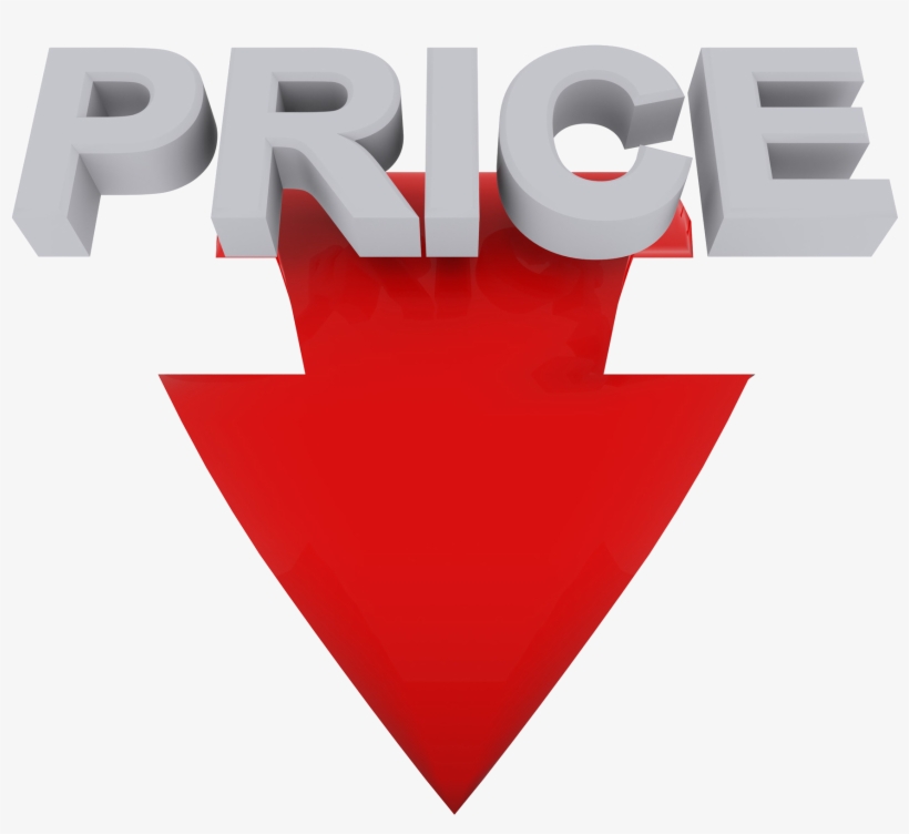 Price Down - Graphic Design, transparent png