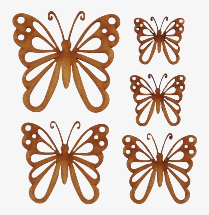 Butterfly Embellishments Set 2 597 P - Brush-footed Butterfly, transparent png