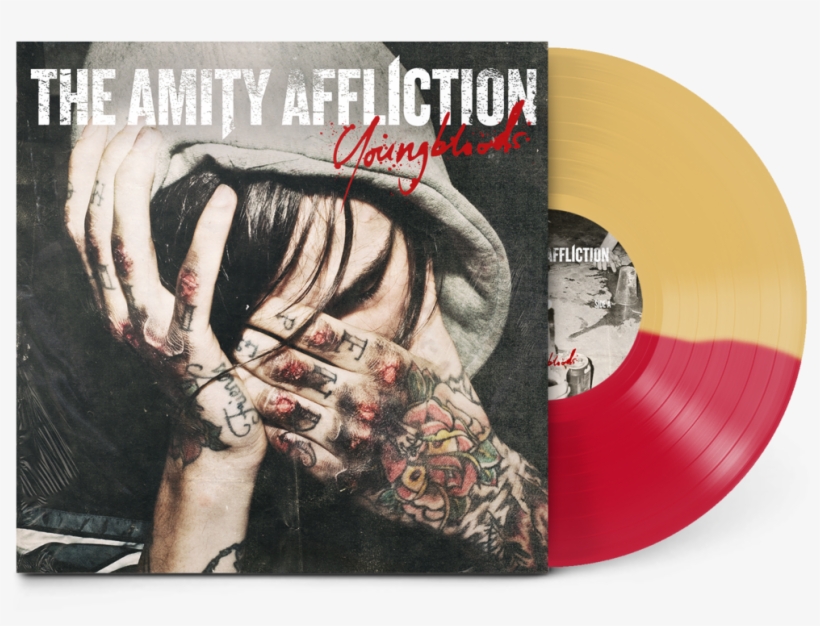 The Amity Affliction // Youngbloods 12" Vinyl 24hundred - Amity Affliction Youngbloods Cover, transparent png