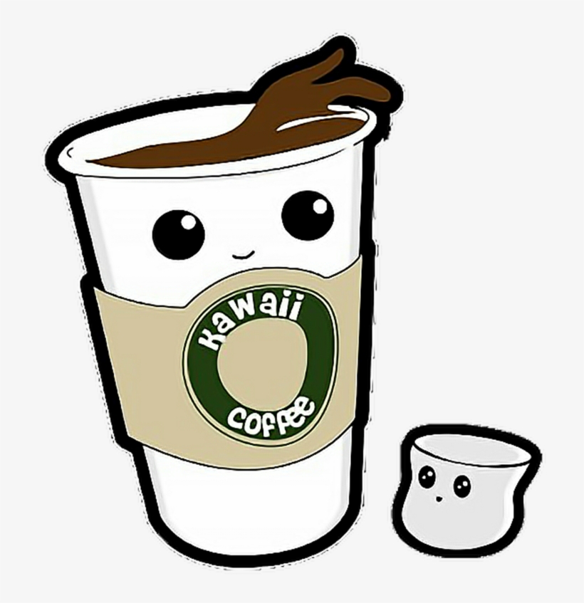 Coffee Cafe Espresso Starbucks Cup Free Photo Png - Kawaii Coffee, transparent png
