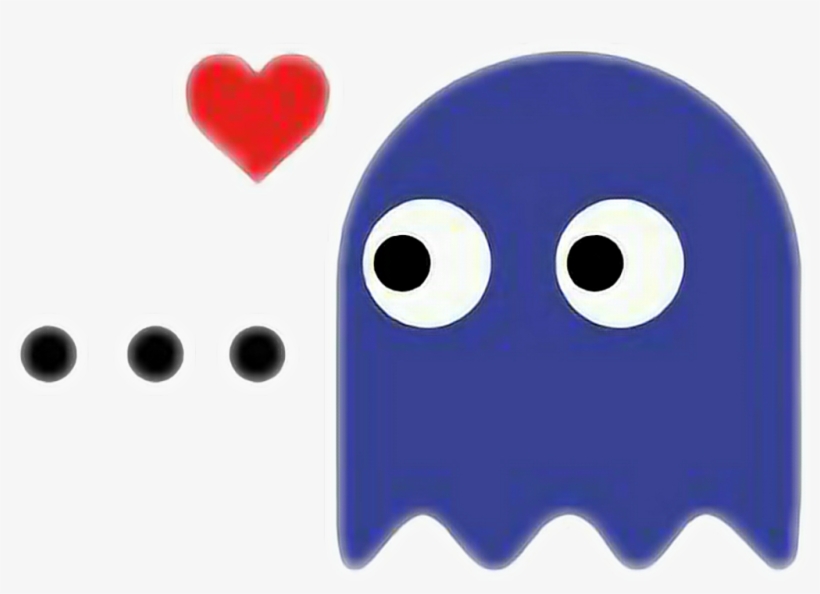 Pacman Sticker - Pacman Y Fantasma, transparent png