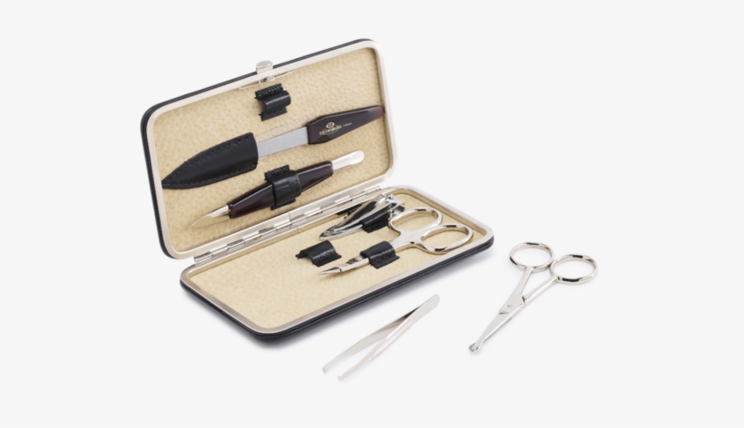 Large Manicure Set - Makeup Brushes, transparent png