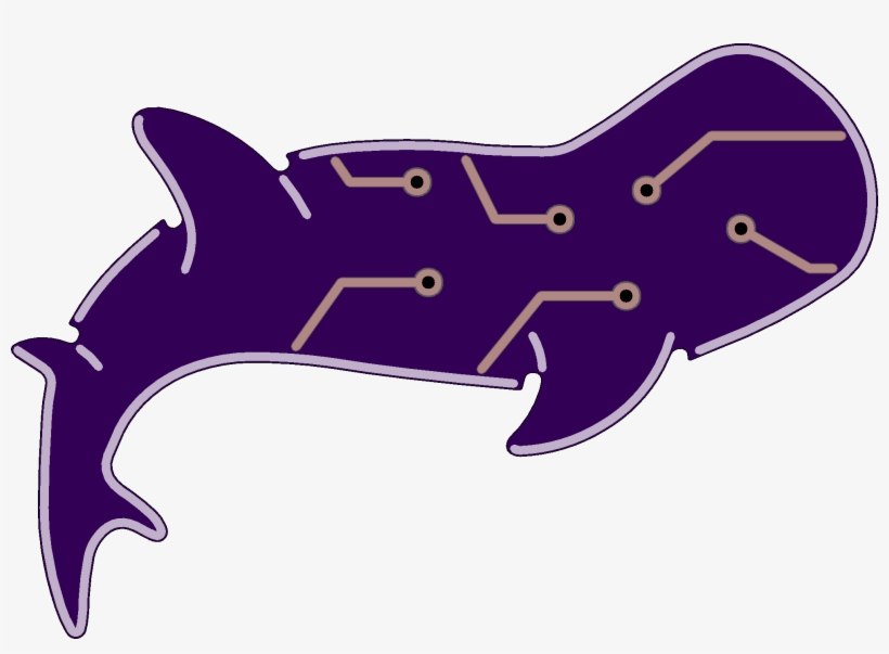 Osh Park Whale Shark Book Mark 101mm X 70mm - Cartilaginous Fish, transparent png