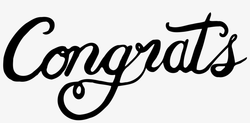 Big Image - Congrats Png, transparent png