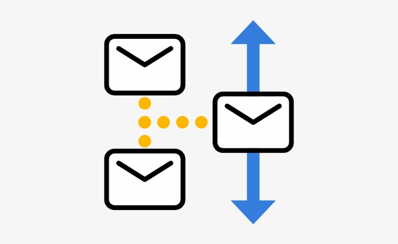 Illustration Email Marketing - Symbol For Chaos, transparent png