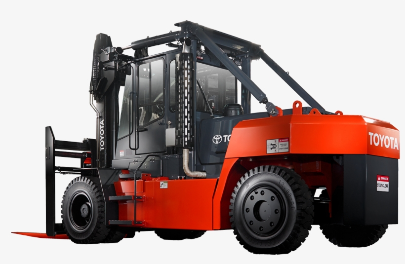 High Capacity Pneumatic Forklift - Forklift, transparent png