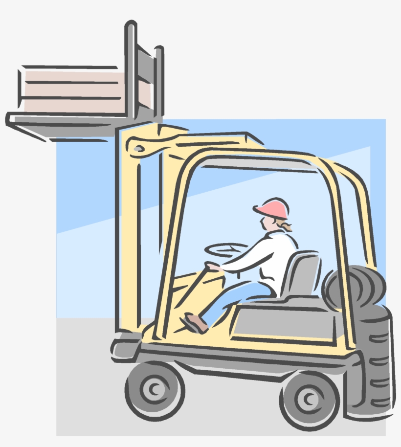 Forklift Accident Clip Art