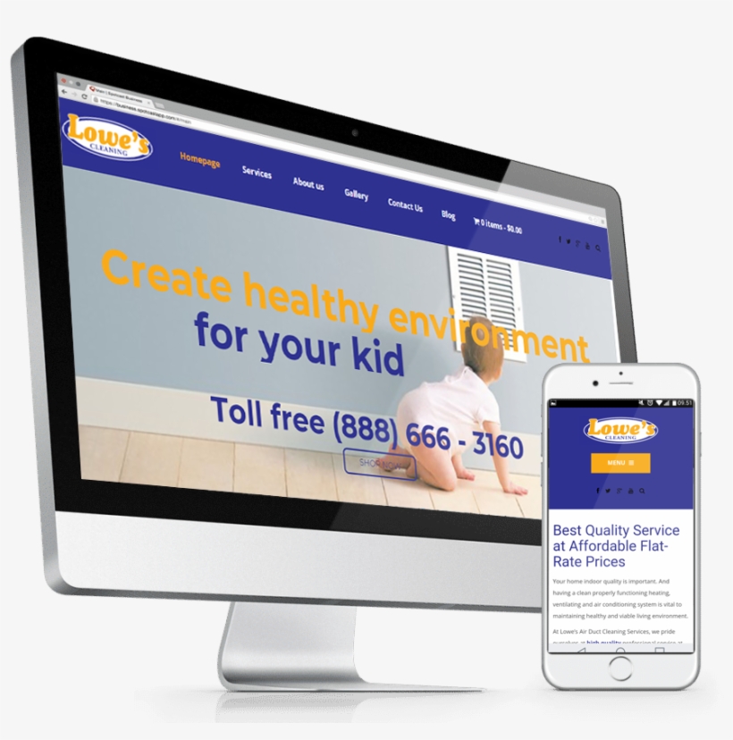 Lowe's Air Duct Cleaning - Online Advertising, transparent png