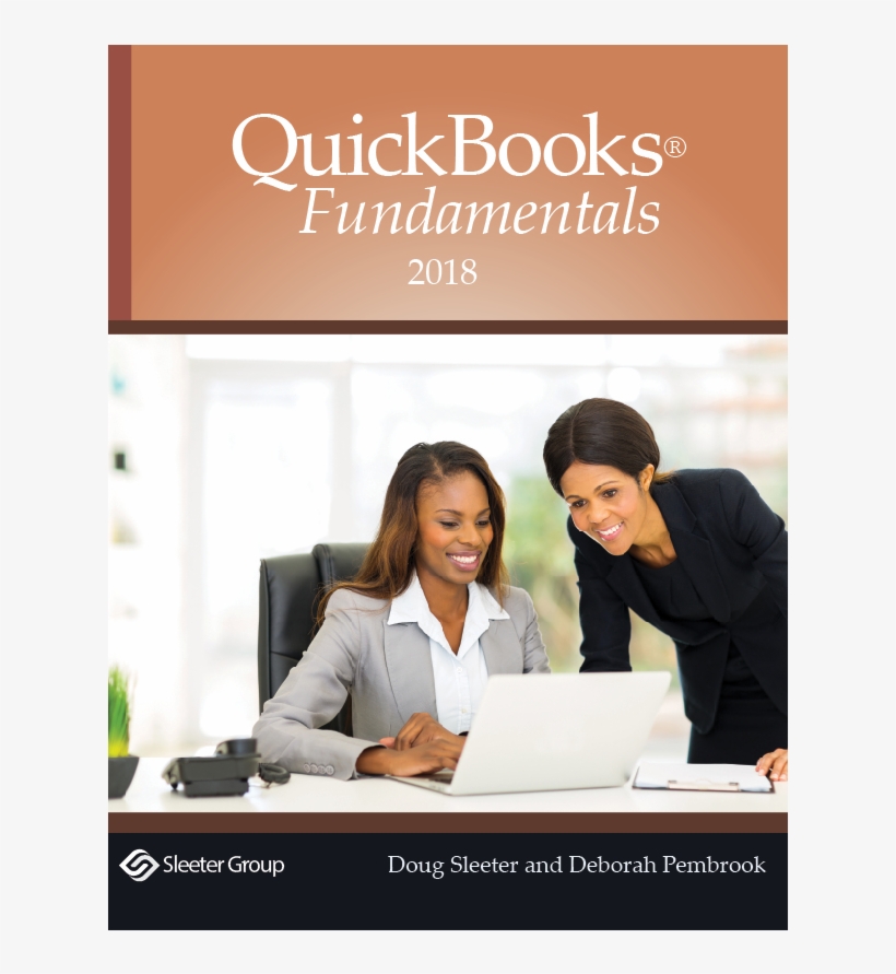 Quickbooks 2018 Fundamentals Textbook - Quickbooks Fundamentals 2018, transparent png