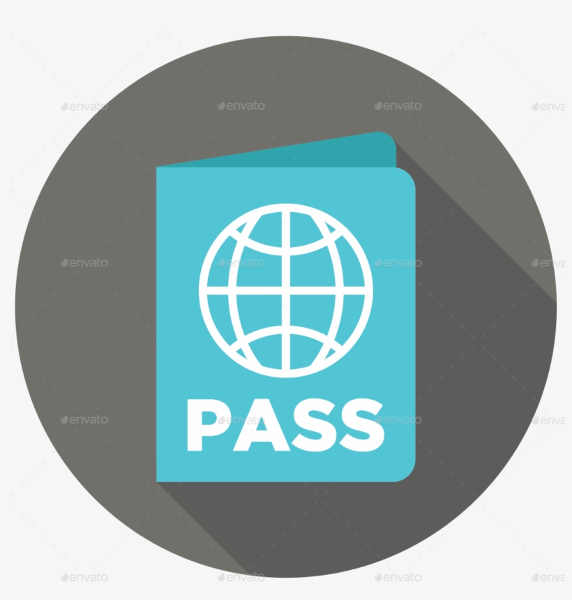 Image Set/png/256x256 Px/passport Icon - Vector Icon Passport, transparent png