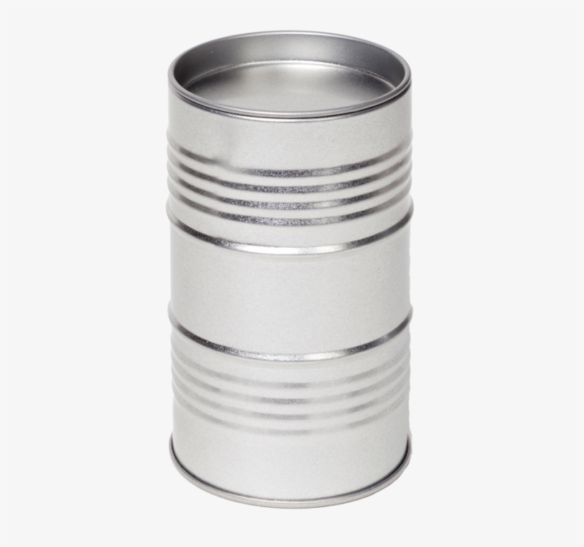 Oildrum Tin - Silver, transparent png