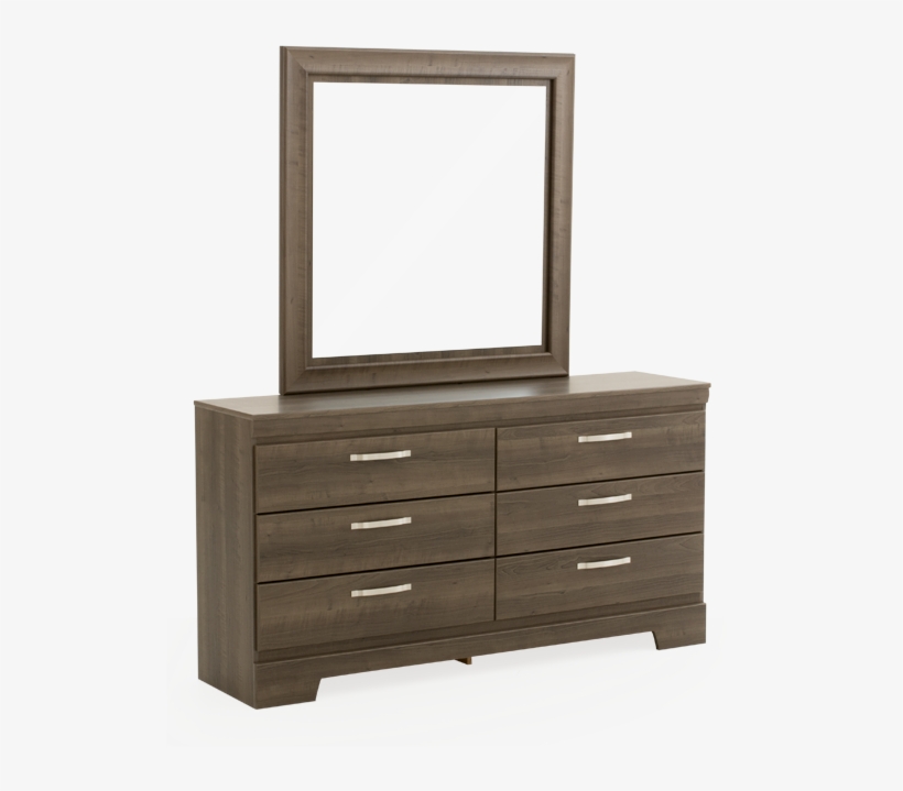 Image For 6 Drawer Dresser And Matching Mirror - Chest Of Drawers, transparent png