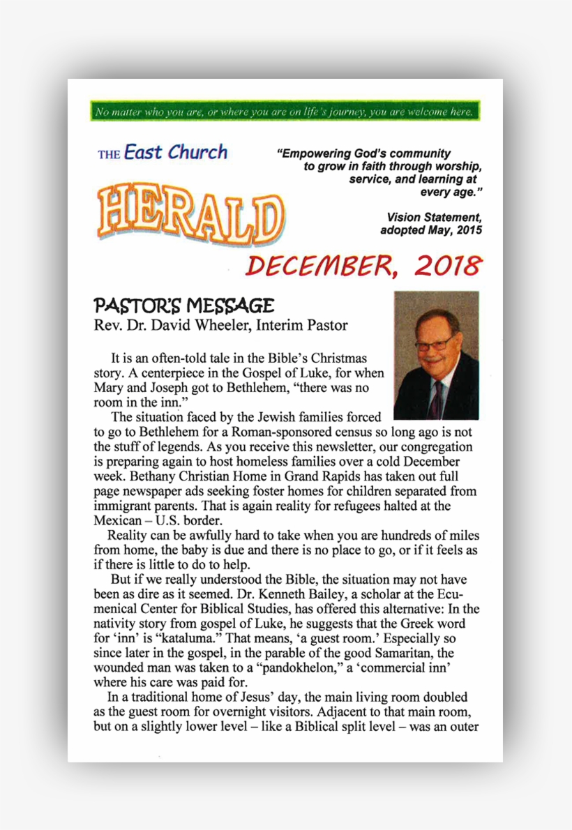 December Newsletter - Poster, transparent png