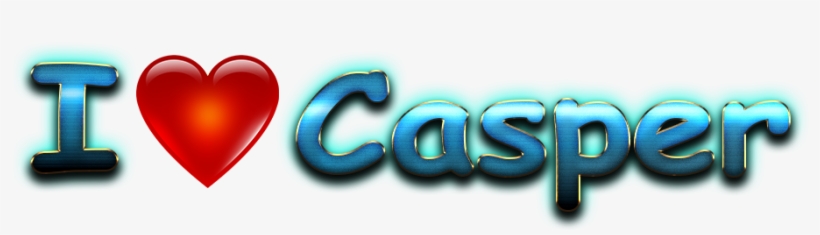 Casper Love Name Heart Design Png - Heart, transparent png