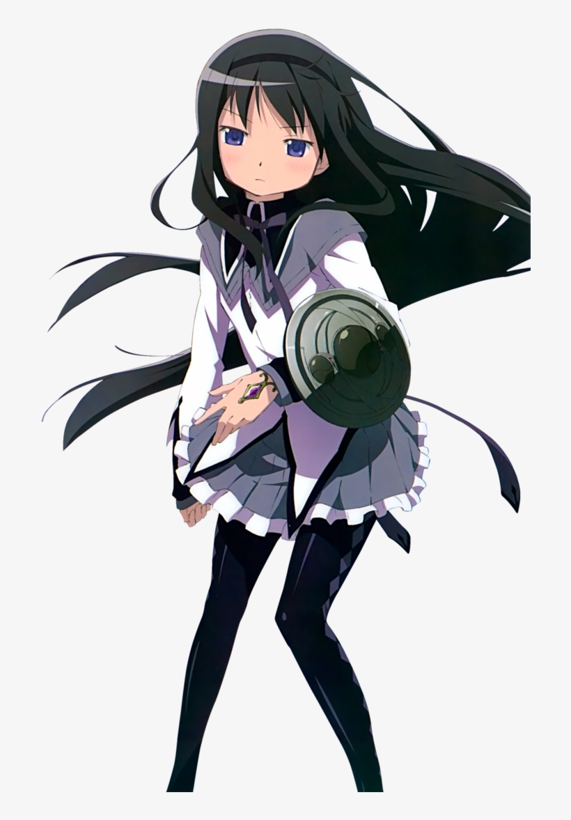 Madoka Mágica, Arte Manga, Cosplay De Power Girl, Chibi - Puella Magi Madoka Magica Homura, transparent png