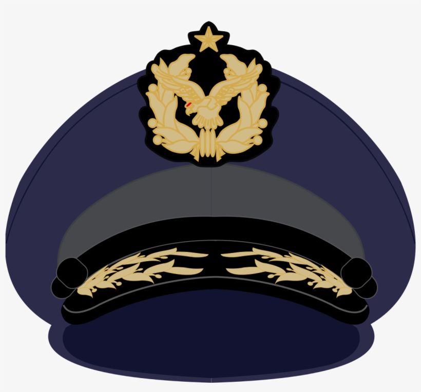 Gorras Fach1 Oficial General Gala - Air Force Cap Png, transparent png