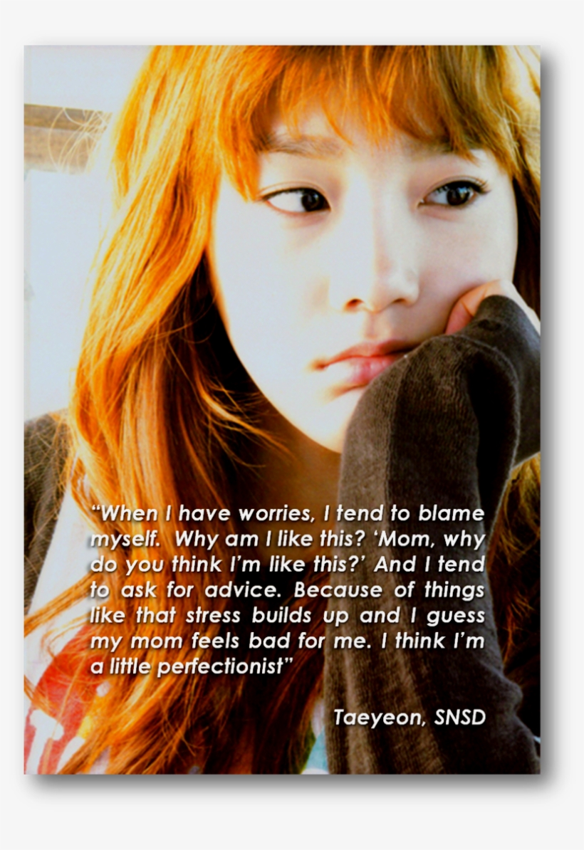Taeyeon Snsd Quote - Taeyeon Cute, transparent png
