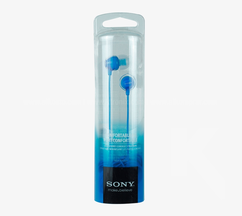 Audífonos Sony Alámbricos Inear Ex15 Azul - Sony Ex15lp/15ap, transparent png