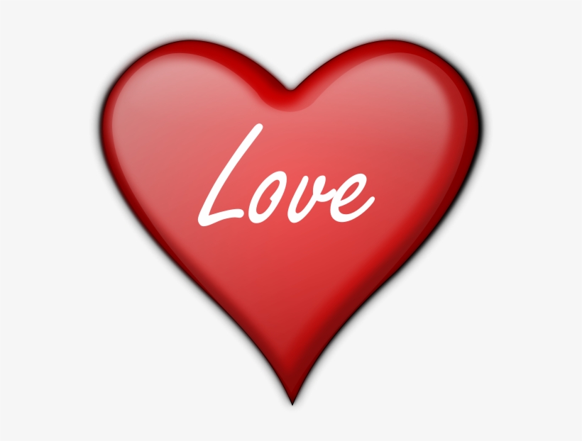 Heart Gloss 4 Svg Vector File, Vector Clip Art Svg - Heart With Love, transparent png