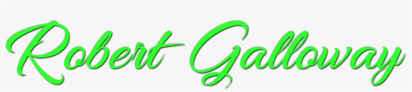 Robert Galloway - Calligraphy, transparent png