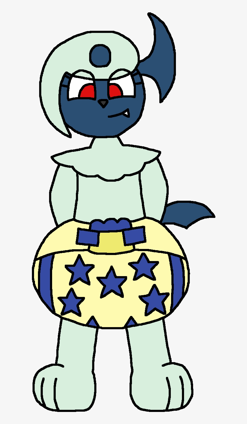 Ariel The Little Absol - Cartoon, transparent png