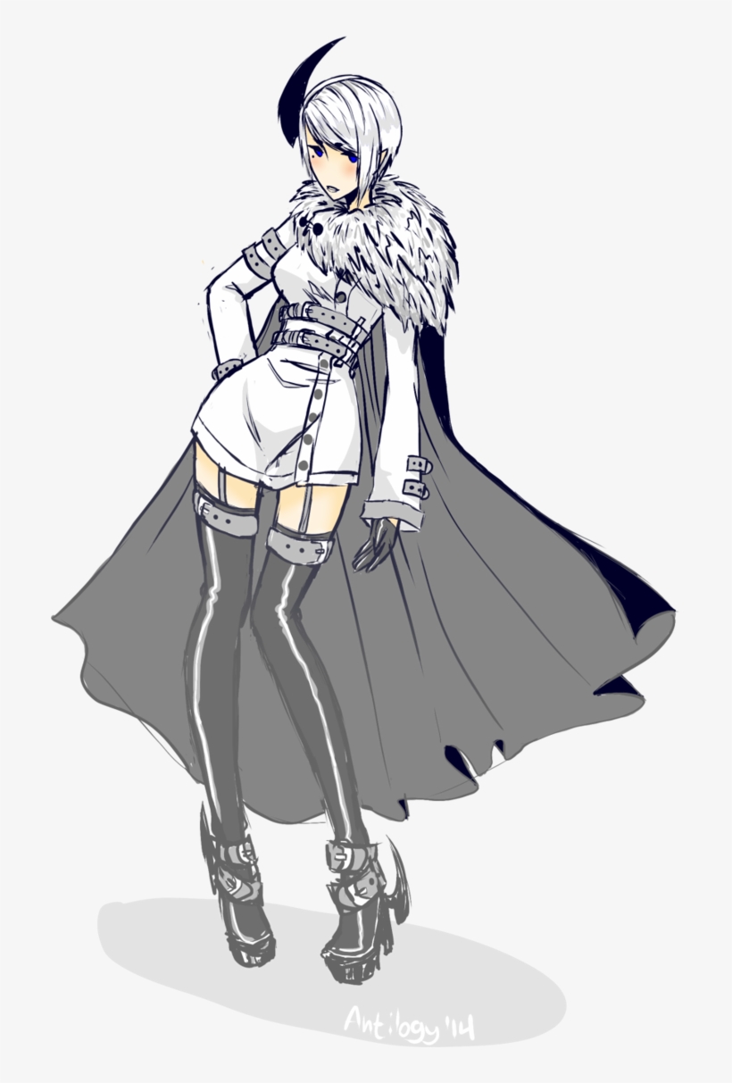 Drawn Weapon Pokemon - Absol Gijinka, transparent png