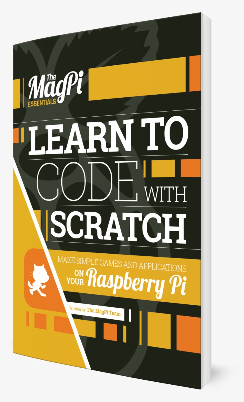 Magpi Essentials Learn To Code With Scratch - Flyer, transparent png
