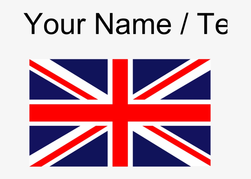 Custom Britain Flag Posters - Union Jack Flag Transparent, transparent png