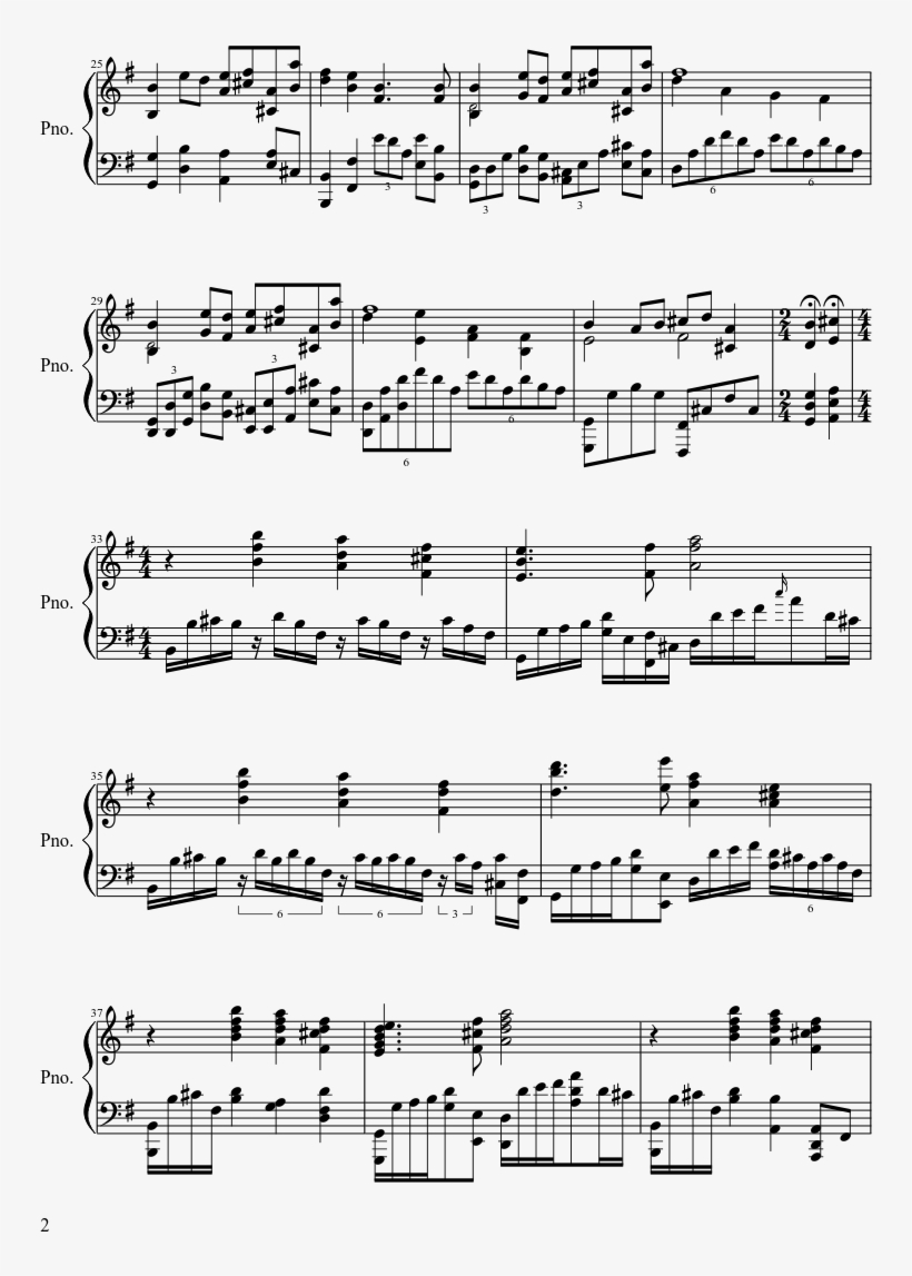 Minato Saves Kushina Sheet Music Composed By Takanashi - Boys Over Flowers Partitura Violin, transparent png