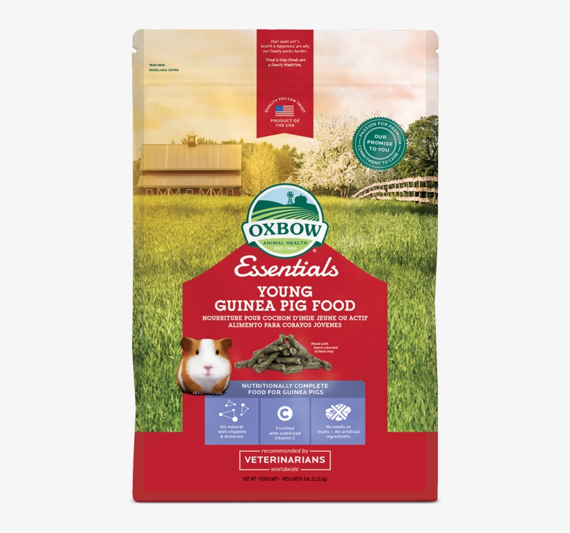 Guinea Pig Food - Oxbow Young Rabbit Food, transparent png
