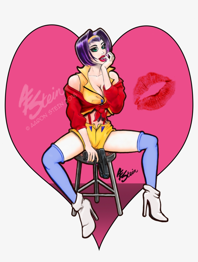 Oc[fanart] My Faye Valentine Fanart - Cartoon, transparent png