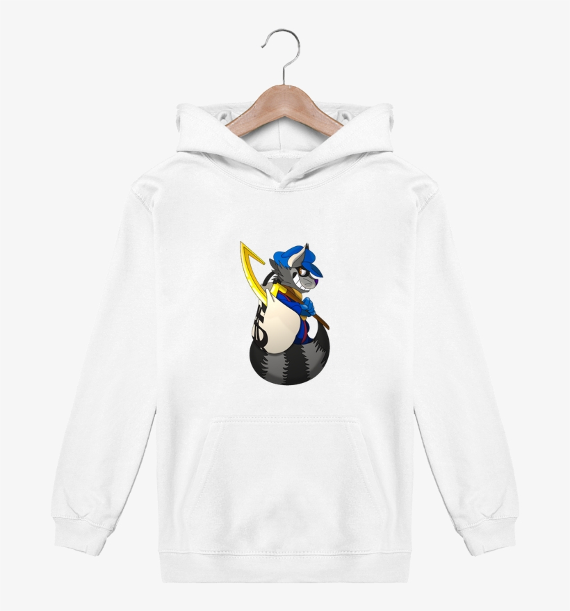 Sweat Enfant Sly Cooper Par La Taverne Du Geek - Sweatshirt, transparent png