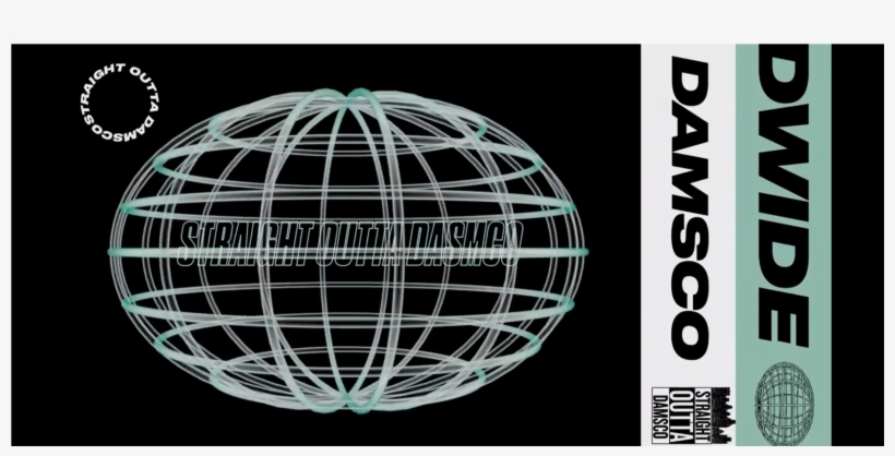 Straight Outta Damsco - Circle, transparent png