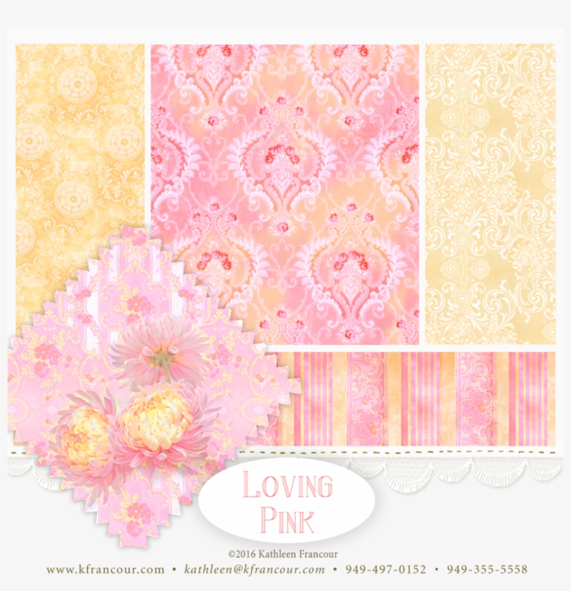 Loving Pink Gallery Page Slide Copy - Floral Design, transparent png
