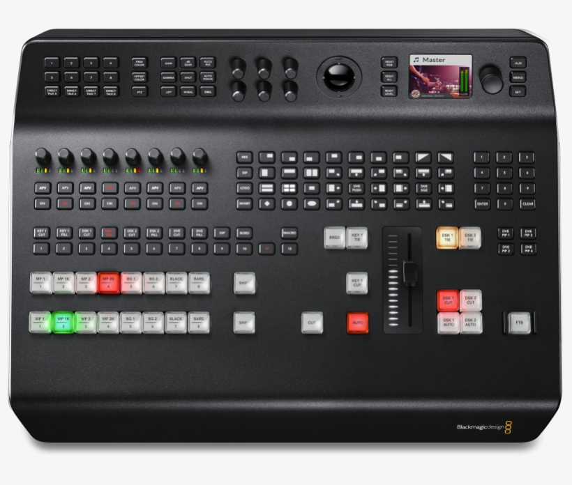 Atem Television Studio Pro 4k Top - Mixer Video Blackmagic, transparent png