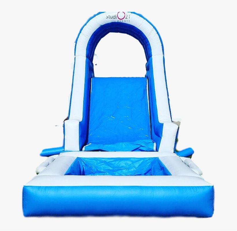 Blue Water Slide On Rent In Dubai Inflatable 720x720 PNG Download