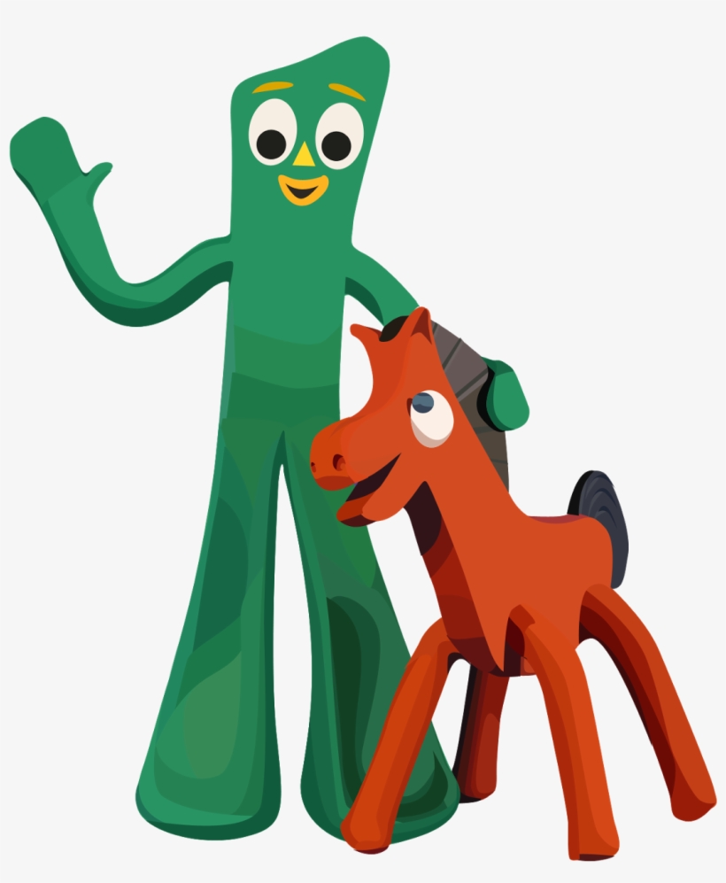 Pokey Plays Hardball - Gumby And Pokey, transparent png