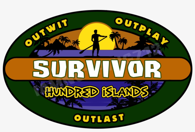 Hundred Islands Logo - Survivor, transparent png