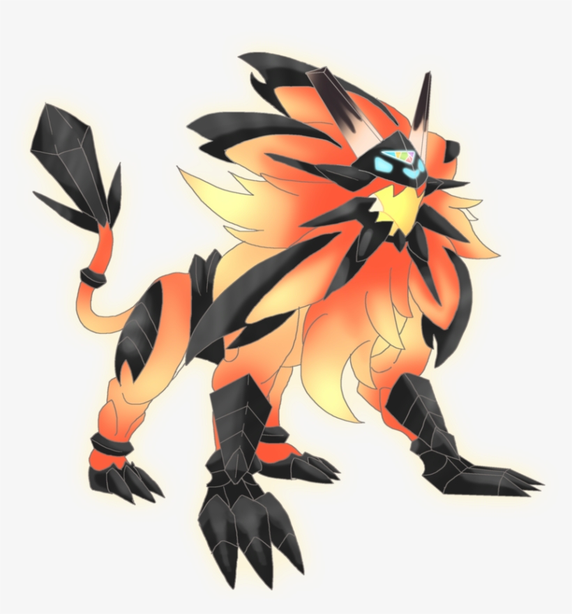 In All Honesty I Dont Like The New Forms For Solgaleo - Illustration, transparent png