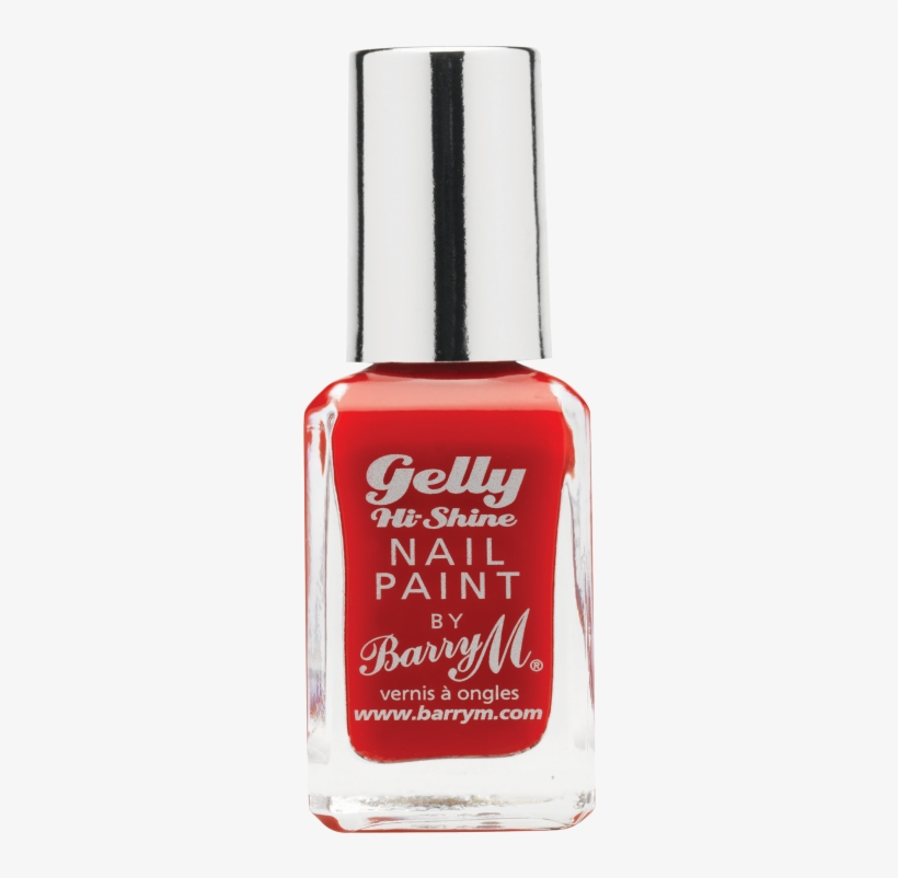Gelly Nail Paint 04 Blood Orange - Nail Polish, transparent png