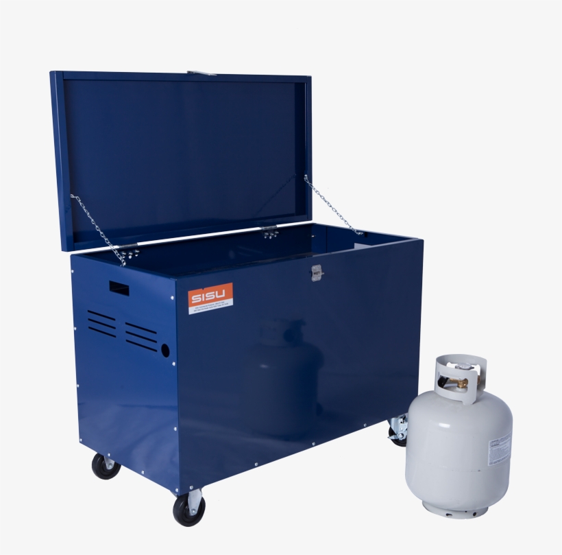3 Tank Propane Cart - Machine, transparent png
