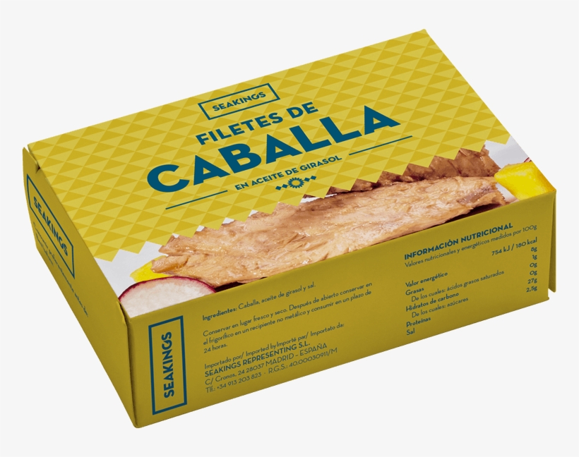 Lata Caballa En Aceite De Girasol - Liverwurst, transparent png