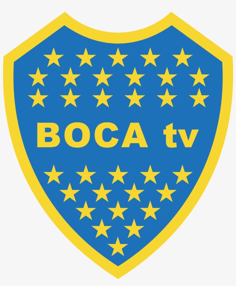 Boca Tv Logo Png Transparent - Boca Juniors Logo Vector, transparent png
