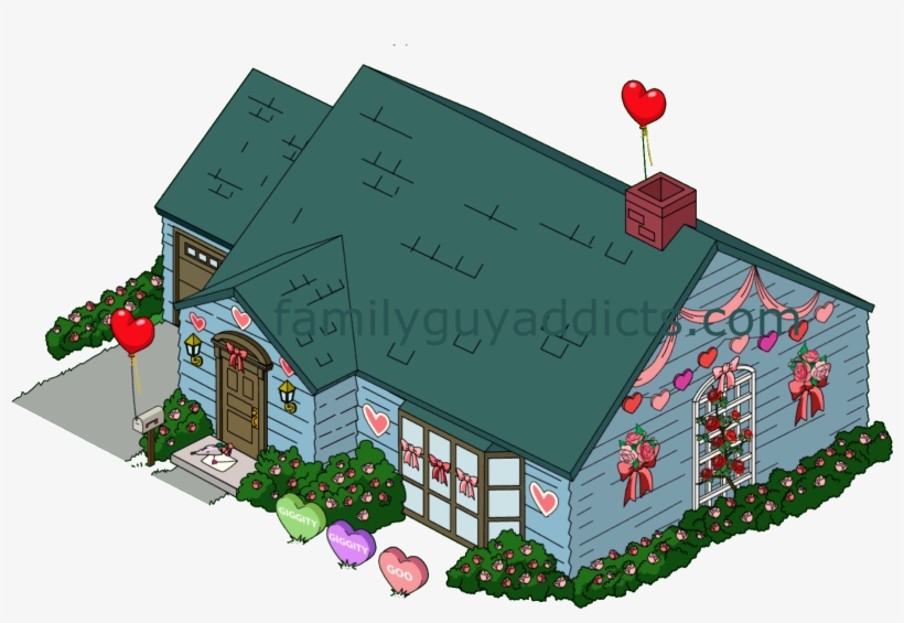 Valentine Quagmire's - House, transparent png